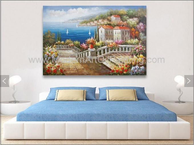 Pinturas Mediterraneas Del Paisaje Marino Arte Costero