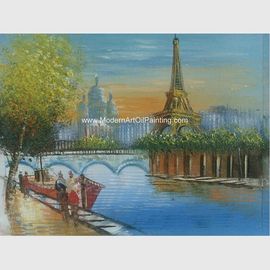 Torre Eiffel moderna Jane Style Maintaining Freshness hecha a mano de la pintura al óleo de París