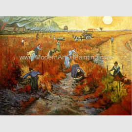 Impresionismo Van Gogh Reproductions Red Vineyards pintado a mano en Arles