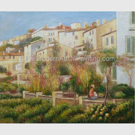 Terraza de encargo de Pierre Auguste Renoir Oil Paintings Reproduction en Cagnes