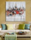 Colorful Modern Art Paintings On Canvas , Contemporary Canvas Wall Art 