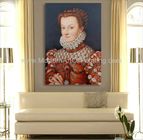 Royal Lady People Oil Painting Reproduction Noble Palace Oil Painting For Home Decor