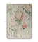 Lona pintada a mano texturizada de las pinturas modernas de la flor para la decoración interior