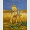 Reproducciones de la pintura al óleo/lona principales de Van Gogh Farm Painting On