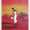 Pinturas al óleo modernas abstractas, acrílico de pintura de la lona africana hecha a mano de las mujeres