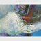 Decoración abstracta pintada a mano del 100% 3d Art Canvas Paintings For Home