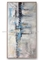 Pinturas de acrílico abstractas de paleta de la pintura al óleo moderna del cuchillo para el dormitorio