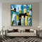 Extracto decorativo Art Canvas Paintings Unframed Wall Art Oil Painting de la sala de estar