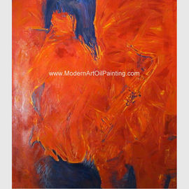 Mujer Art Oil Painting moderno, Art Paintings Smoking Woman Saxophone abstracto