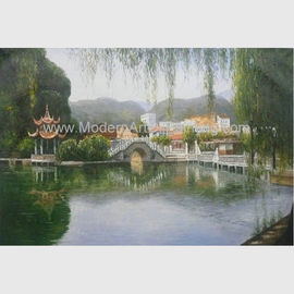 Pinturas al óleo pintadas a mano de Claude Monet Oil Paintings Chinese Landscape