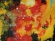 Pintura de acrílico abstracta el fuego/la pared contemporánea Art Framed On Canvas de la lona