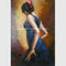 Pintura al óleo española pintada a mano/bailarín de pintura de sexo femenino Canvas Art del flamenco