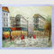 Pintura al óleo de París de la lona, cuchillo de paleta grueso de la pintura de aceite 30&quot; X 40&quot; 36&quot; X 48&quot;