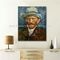 Reproducción de Vincent Van Gogh Paintings Self Portrait en la lona para la decoración de la casa