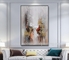 Decoración pintada a mano de Art Paintings For Living Room de la pared de la lona 3D del 100%
